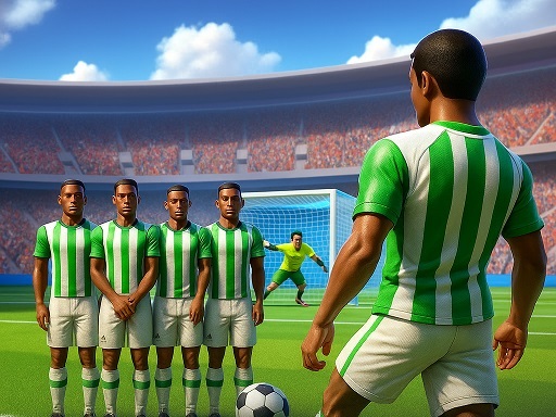 Free Kick Football 3D Soccer official game cover