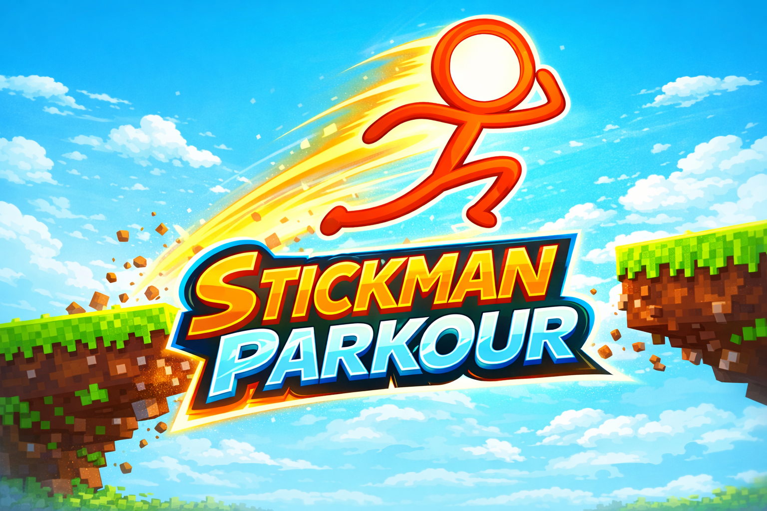 Stickman Parkour original game artwork