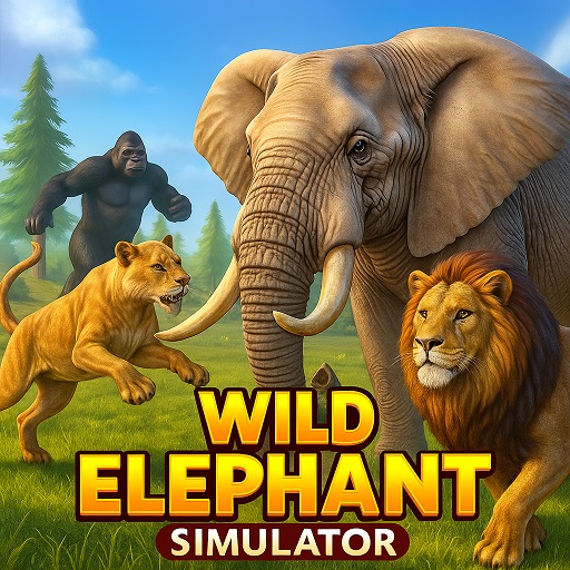 Wild Elephant Simulator official game artwork